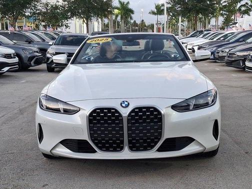 White 2025 BMW 430 i