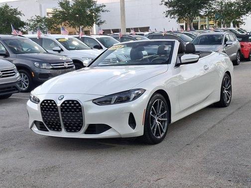 White 2025 BMW 430 i