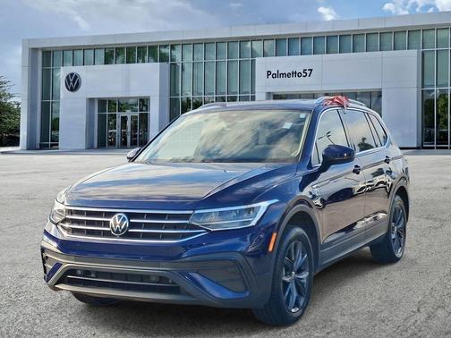 Atlantic Blue 2023 Volkswagen Tiguan 2.0T SE