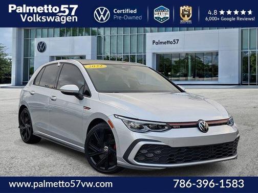 Reflex Silver Metallic 2022 Volkswagen Golf GTI 2.0T SE