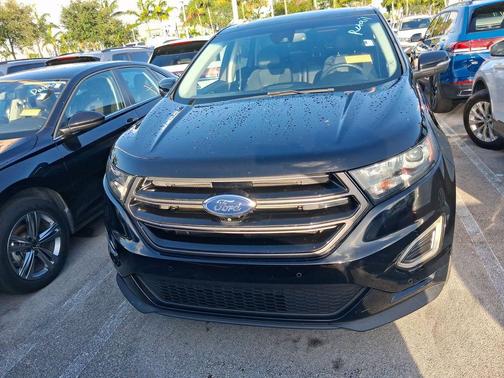 Shadow Black 2018 Ford Edge Sport