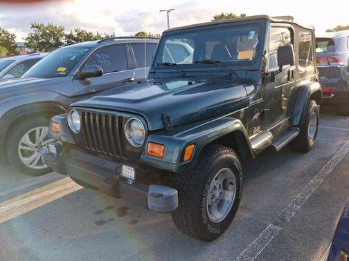 Shale Green Clearcoat Metallic 2002 Jeep Wrangler Sahara