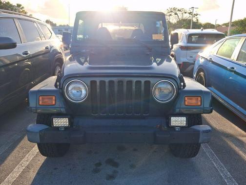 Shale Green Clearcoat Metallic 2002 Jeep Wrangler Sahara