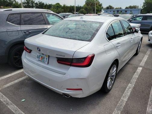 White Metallic 2024 BMW 330 i