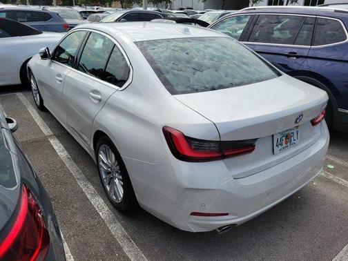 White Metallic 2024 BMW 330 i