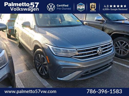 Platinum Gray Metallic 2023 Volkswagen Tiguan 2.0T S