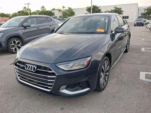 Manhattan Gray Metallic 2021 Audi A4 40 Premium