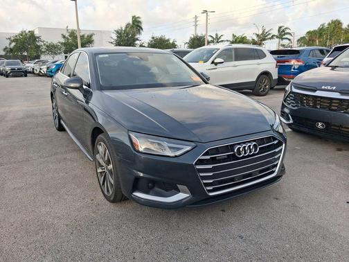 Manhattan Gray Metallic 2021 Audi A4 40 Premium