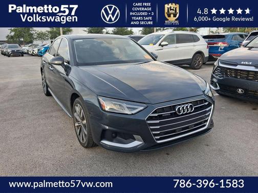 Manhattan Gray Metallic 2021 Audi A4 40 Premium