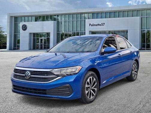 Rising Blue Metallic 2024 Volkswagen Jetta 1.5T S