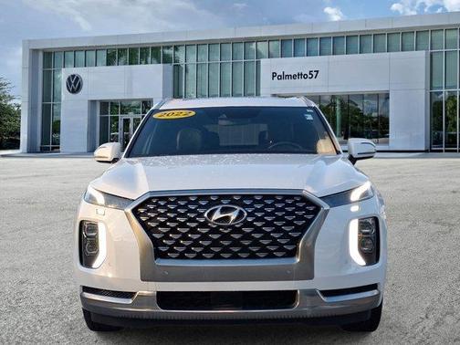 Hyper White 2022 Hyundai PALISADE Calligraphy