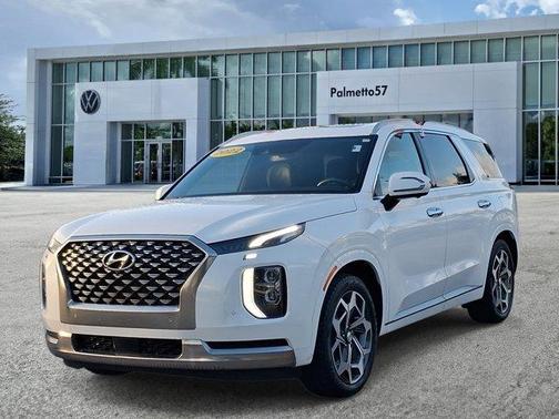Hyper White 2022 Hyundai PALISADE Calligraphy