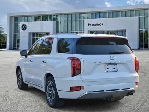 Hyper White 2022 Hyundai PALISADE Calligraphy