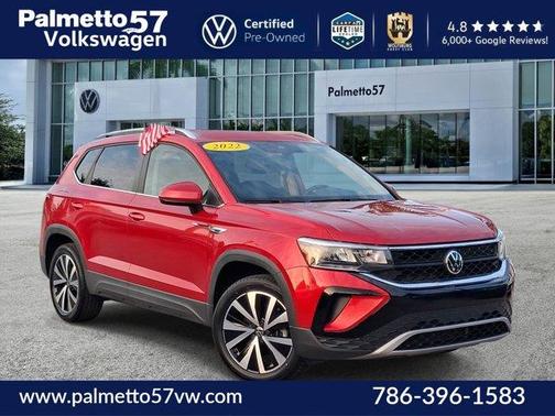 Kings Red 2022 Volkswagen Taos 1.5T SE