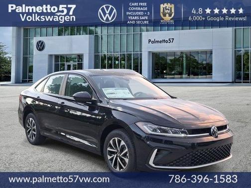 Deep Black Pearl 2026 Volkswagen Jetta 1.5T S