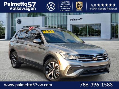 Pyrite Silver Metallic 2023 Volkswagen Tiguan 2.0T S
