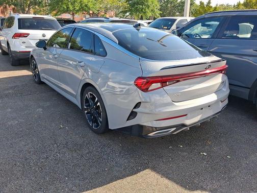 Wolf Gray 2021 Kia K5 GT-Line
