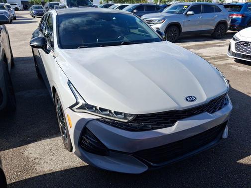 Wolf Gray 2021 Kia K5 GT-Line