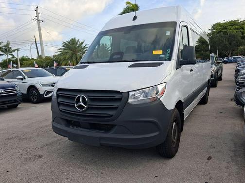 White 2025 Mercedes-Benz Sprinter 2500 High Roof