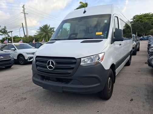 White 2025 Mercedes-Benz Sprinter 2500 High Roof