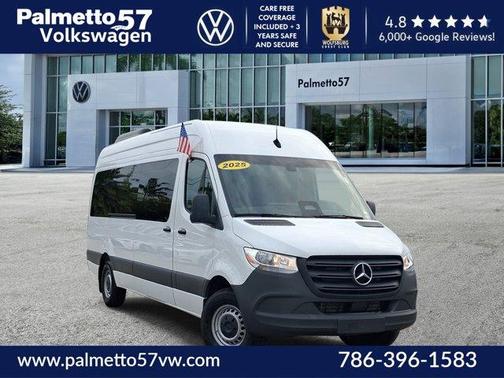 White 2025 Mercedes-Benz Sprinter 2500 High Roof