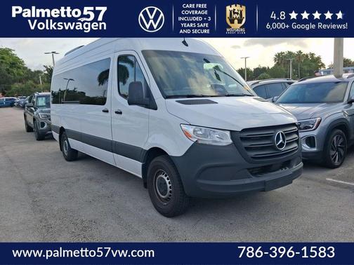 White 2025 Mercedes-Benz Sprinter 2500 High Roof