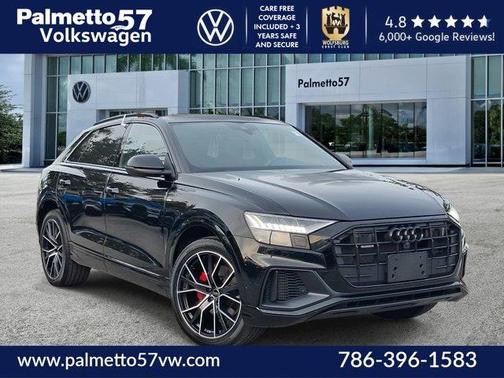 Mythos Black Metallic 2023 Audi Q8 55 Premium Plus