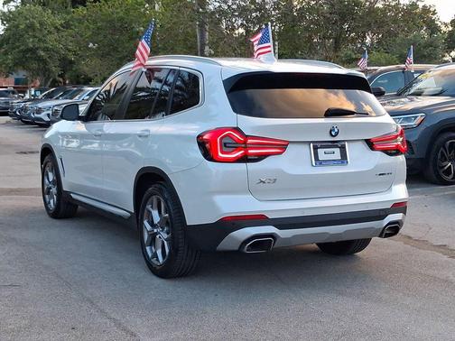 White Metallic 2022 BMW X3 sDrive30i