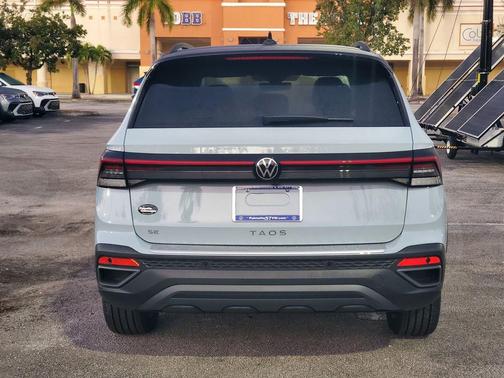 Gray 2026 Volkswagen Taos 1.5T SE Black