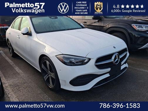 Polar White 2025 Mercedes-Benz C-Class C 300