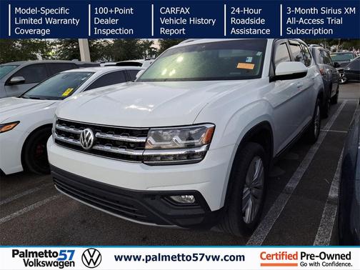 2019 Volkswagen Atlas 3.6L SE w/Technology