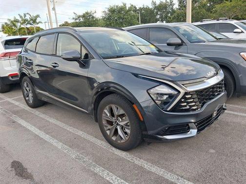 Gray 2023 Kia Sportage SX