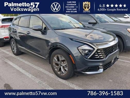 Gray 2023 Kia Sportage SX