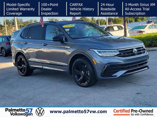 2024 Volkswagen Tiguan 2.0T SE R-Line Black