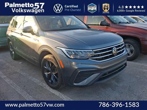Platinum Gray Metallic 2023 Volkswagen Tiguan 2.0T SE
