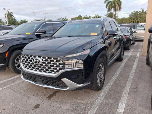 Twilight Black 2021 Hyundai SANTA FE SEL