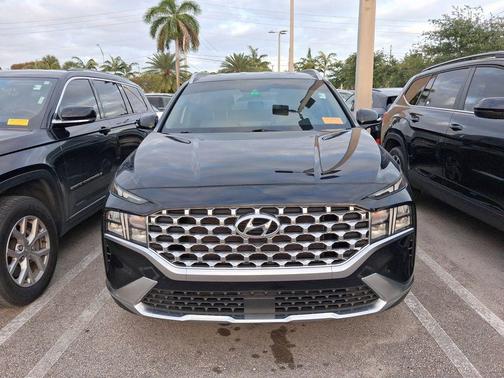 Twilight Black 2021 Hyundai SANTA FE SEL
