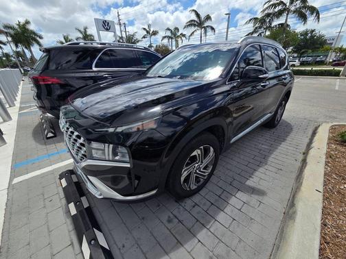 Twilight Black 2021 Hyundai SANTA FE SEL