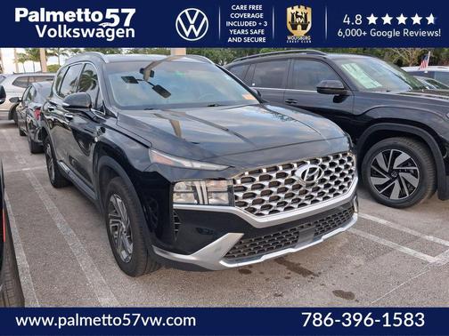 Twilight Black 2021 Hyundai SANTA FE SEL