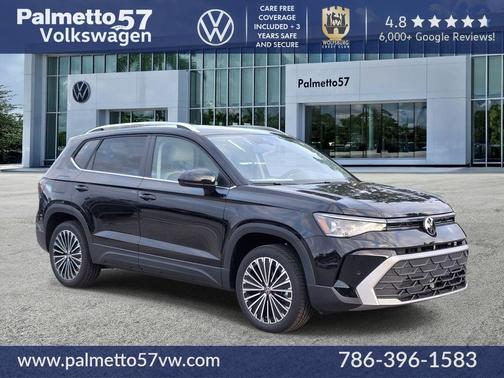 Deep Black Pearl Effect 2026 Volkswagen Taos 1.5T SE