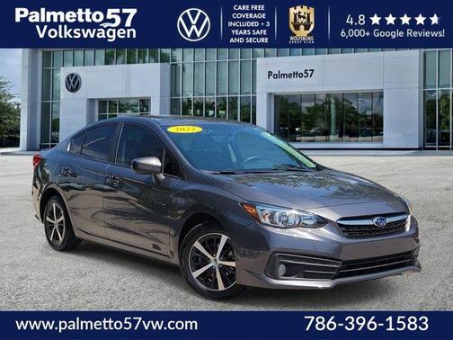 Magnetite Gray Metallic 2022 Subaru Impreza Premium