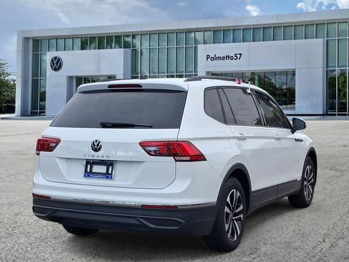 Pure White 2024 Volkswagen Tiguan 2.0T S