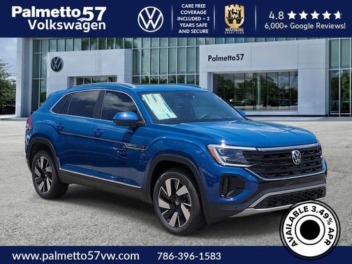 Mountain Lake Blue Metallic 2026 Volkswagen Atlas Cross Sport 2.0T SEL