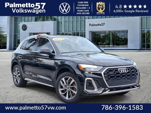 Mythos Black Metallic 2023 Audi Q5 45 S line quattro Premium