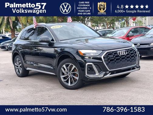 Mythos Black Metallic 2023 Audi Q5 45 S line quattro Premium