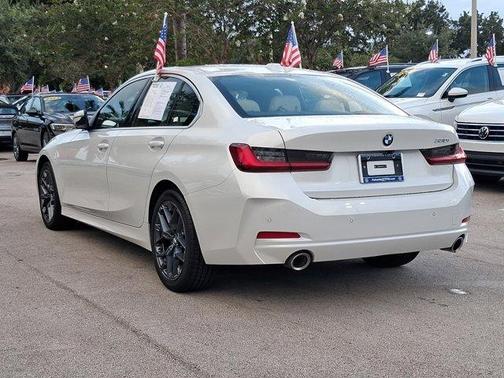 White Metallic 2025 BMW 330 i