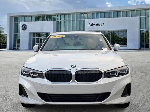 White Metallic 2025 BMW 330 i