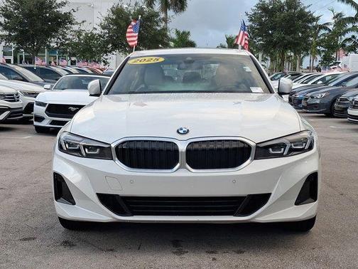 White Metallic 2025 BMW 330 i