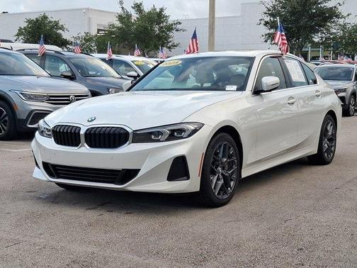 White Metallic 2025 BMW 330 i