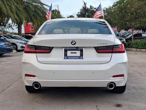 White Metallic 2025 BMW 330 i